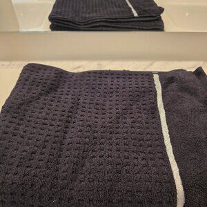 Premium Honeycomb Cotton Bath Towel, Lightweight and Highly Absorbent